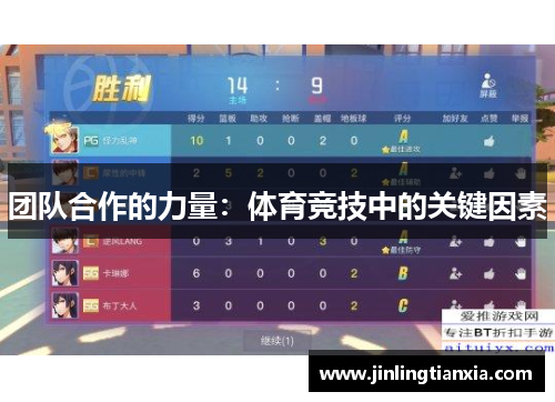 团队合作的力量：体育竞技中的关键因素